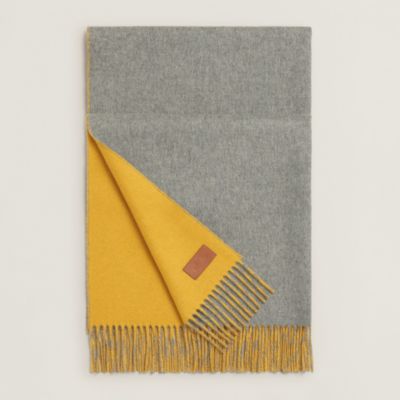 ストール - イエロー - レディス カシミヤショール＆ストール | Hermès